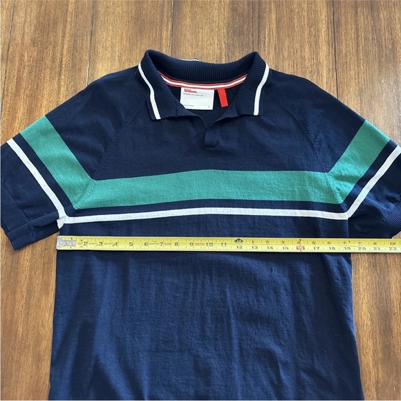 Wilson Men's Core Court Performance Polo Size Large - Picture 5 of 9